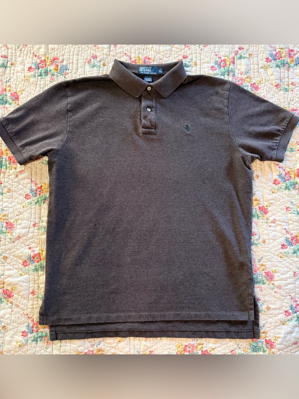 Polo Ralph Lauren XL Combed Cotton Polo Shirt Chocolate Brown